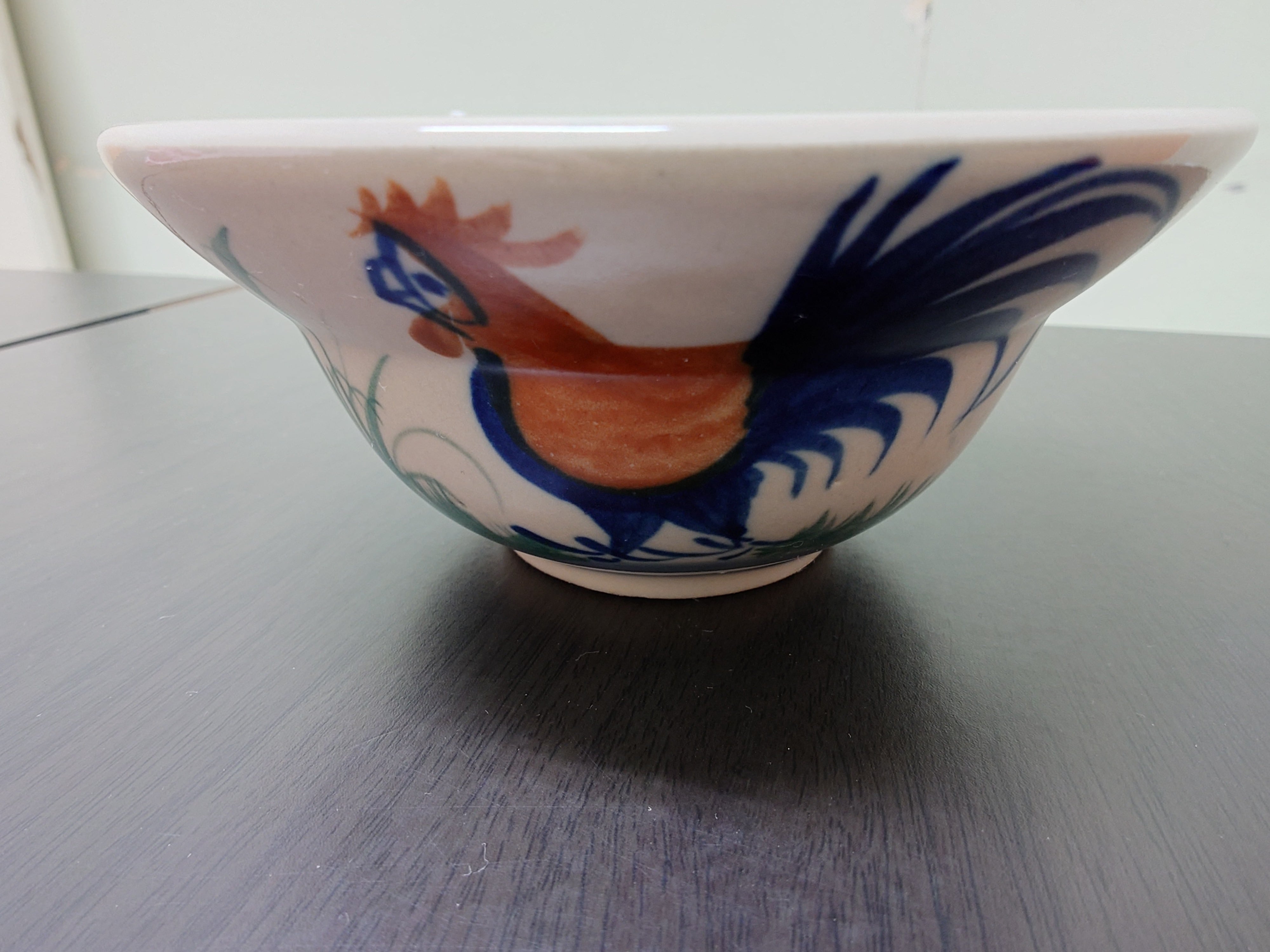 幻の陶器】ソンベ焼き スープボウル（13cm） チャボデザイン | 選ばれ