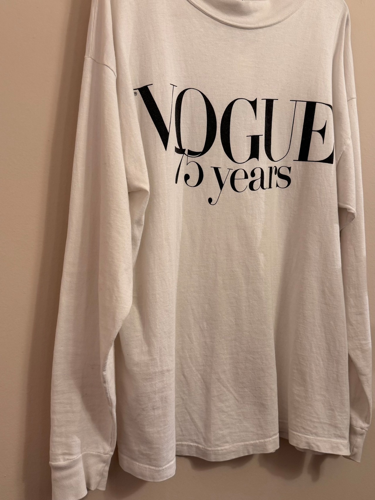 【SPECIAL】1960s VOGUE 75th Anniversary L/S Tee