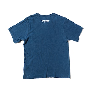 5.3オンス インディゴT-Shirt - BACKWAVE