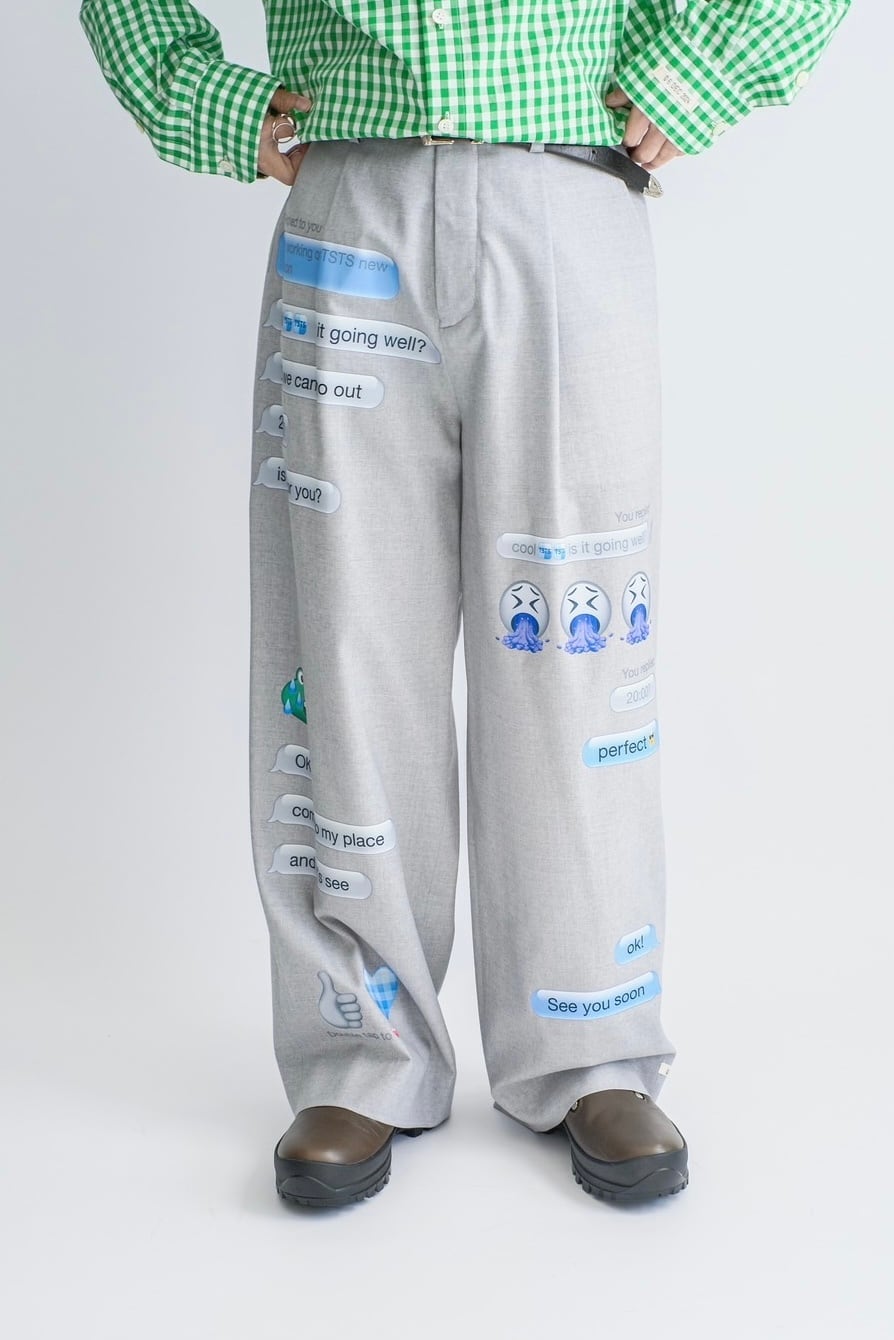 TSTS】TAILORED BAGGY TROUSERS | puzzle