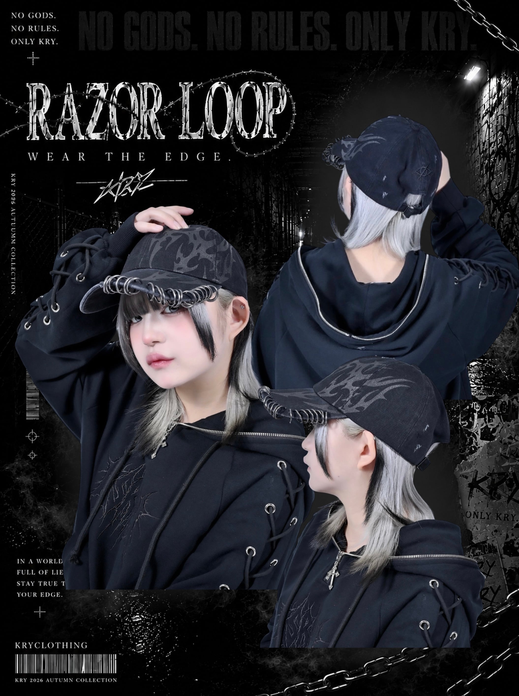 予約】「RAZOR LOOP」 | KRY clothing