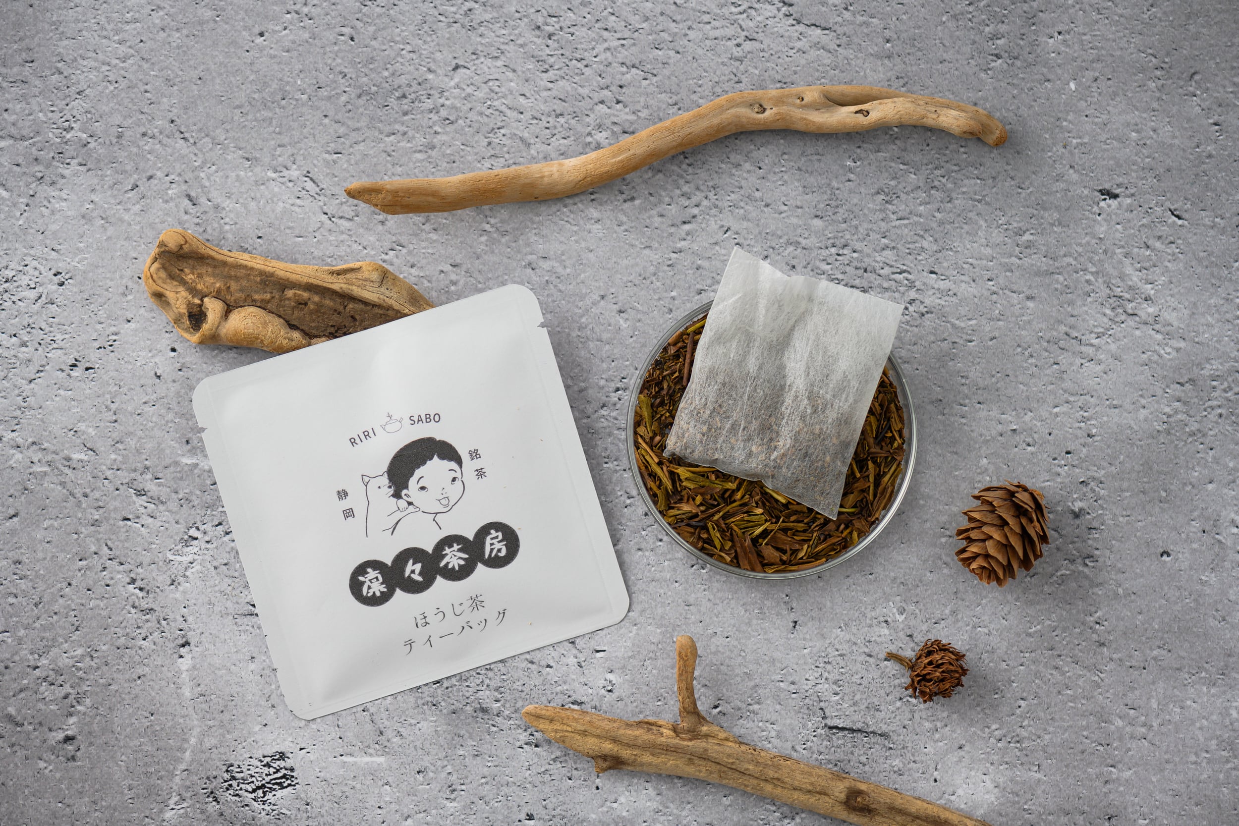 nekoさま爽快恵茶 ほうじ茶 3セット