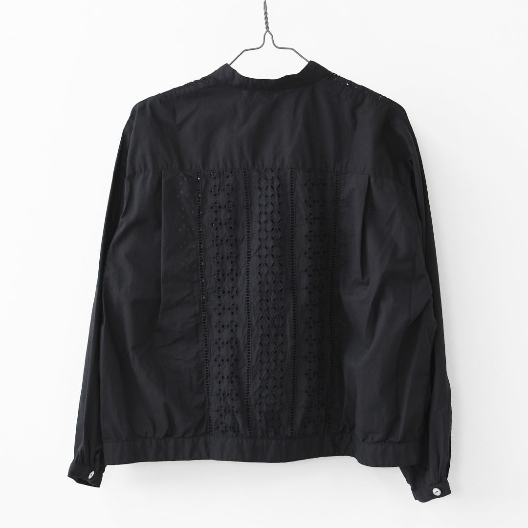 MidiUmi [ミディウミ] lace blouson shirt [1-730156] レースブルゾン