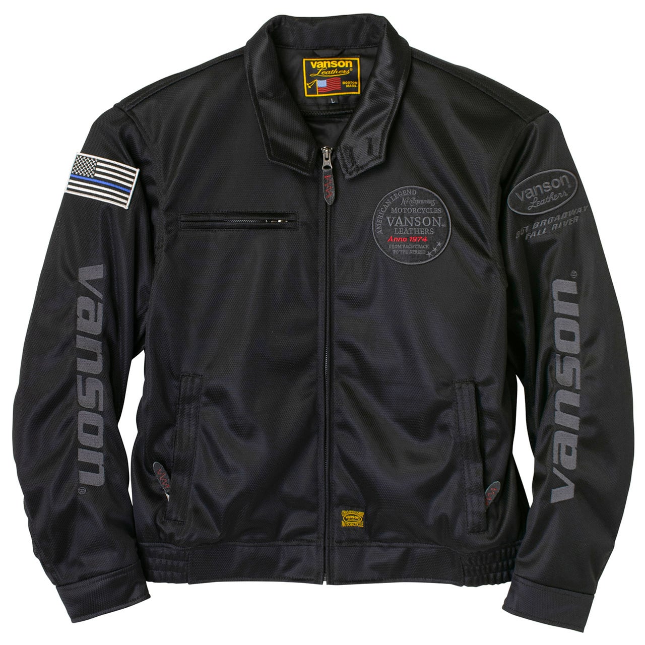 VS24103S メッシュスウィングトップジャケット | vansonleathers