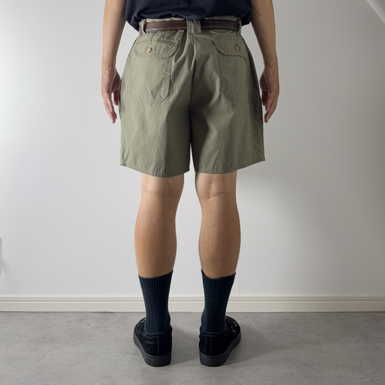 PURITAN Double-pleated SHORTS [W38] 古着 - 13