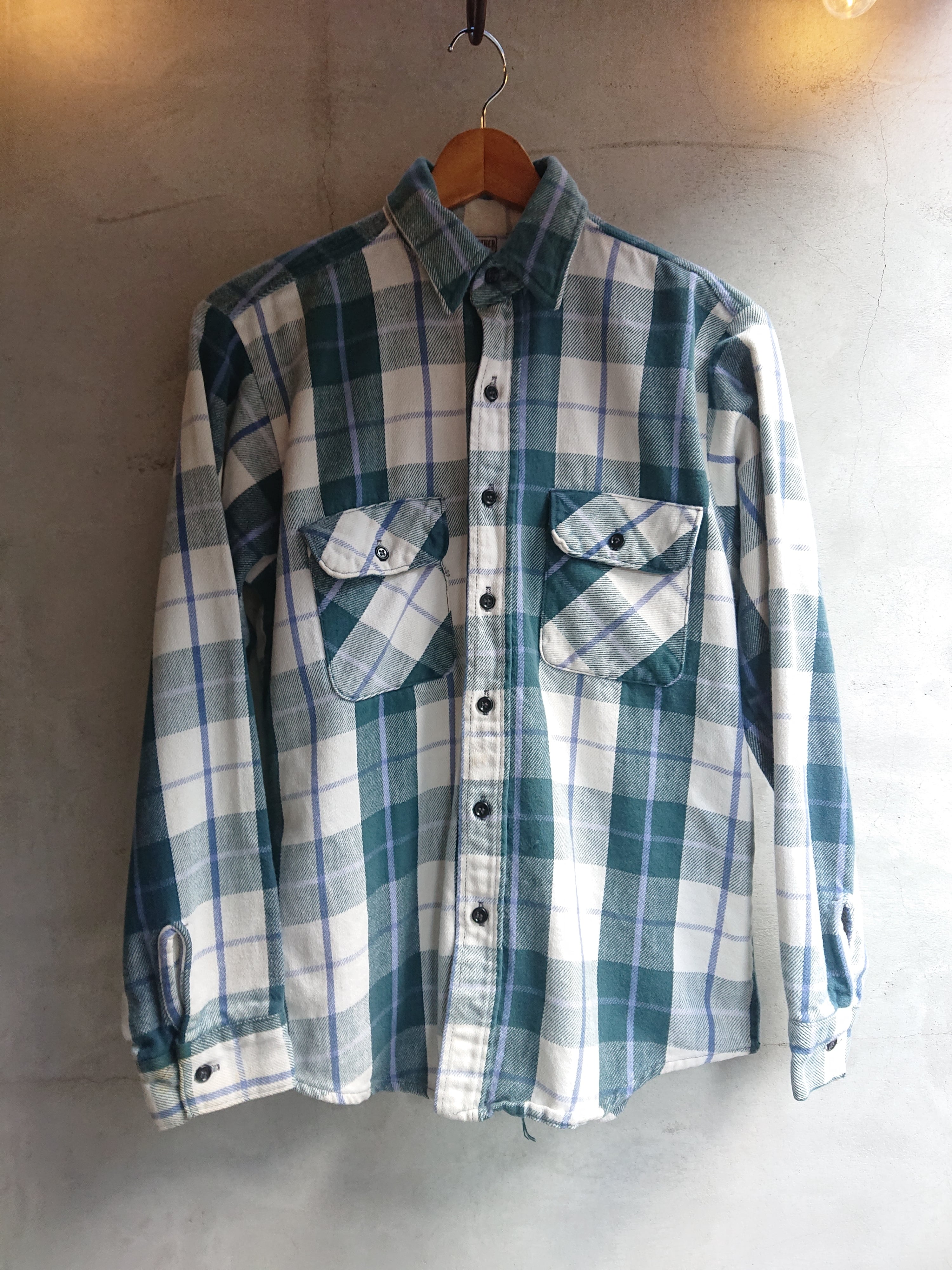 1980s FIVE BROTHER HEAVY FLANNEL SHIRTS