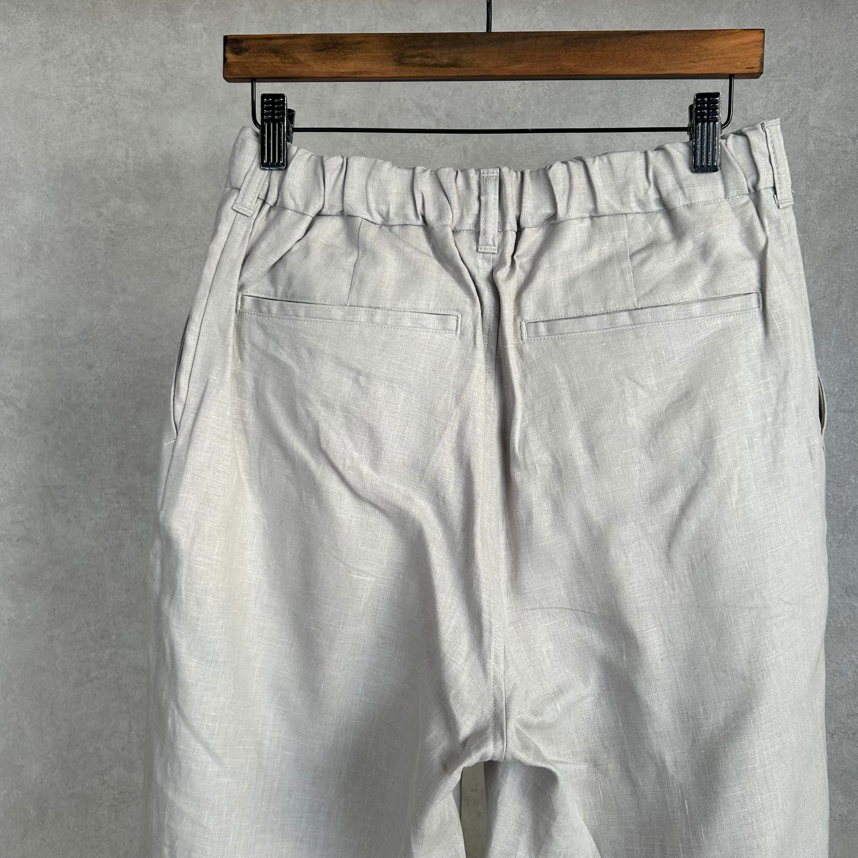 26SS》【STILL BY HAND】LINEN EASY SLACKS スティル バイ ハンド