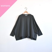 LAITERIE | USE天竺 9分袖プルオーバー　カットソー Tシャツ