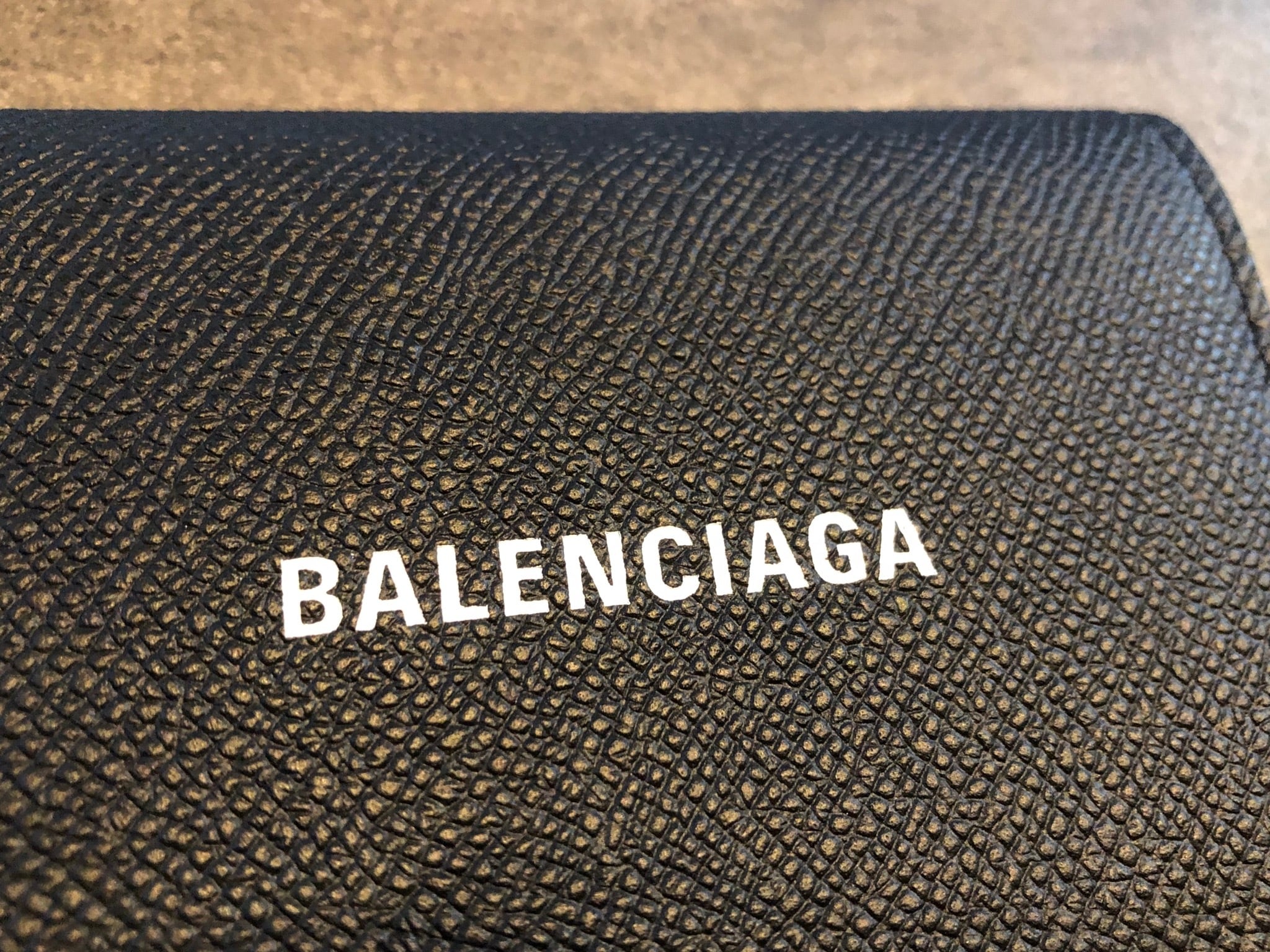 BALENCIAGA（バレンシアガ）/ 三つ折り財布+ウォレットチェーン / CASH