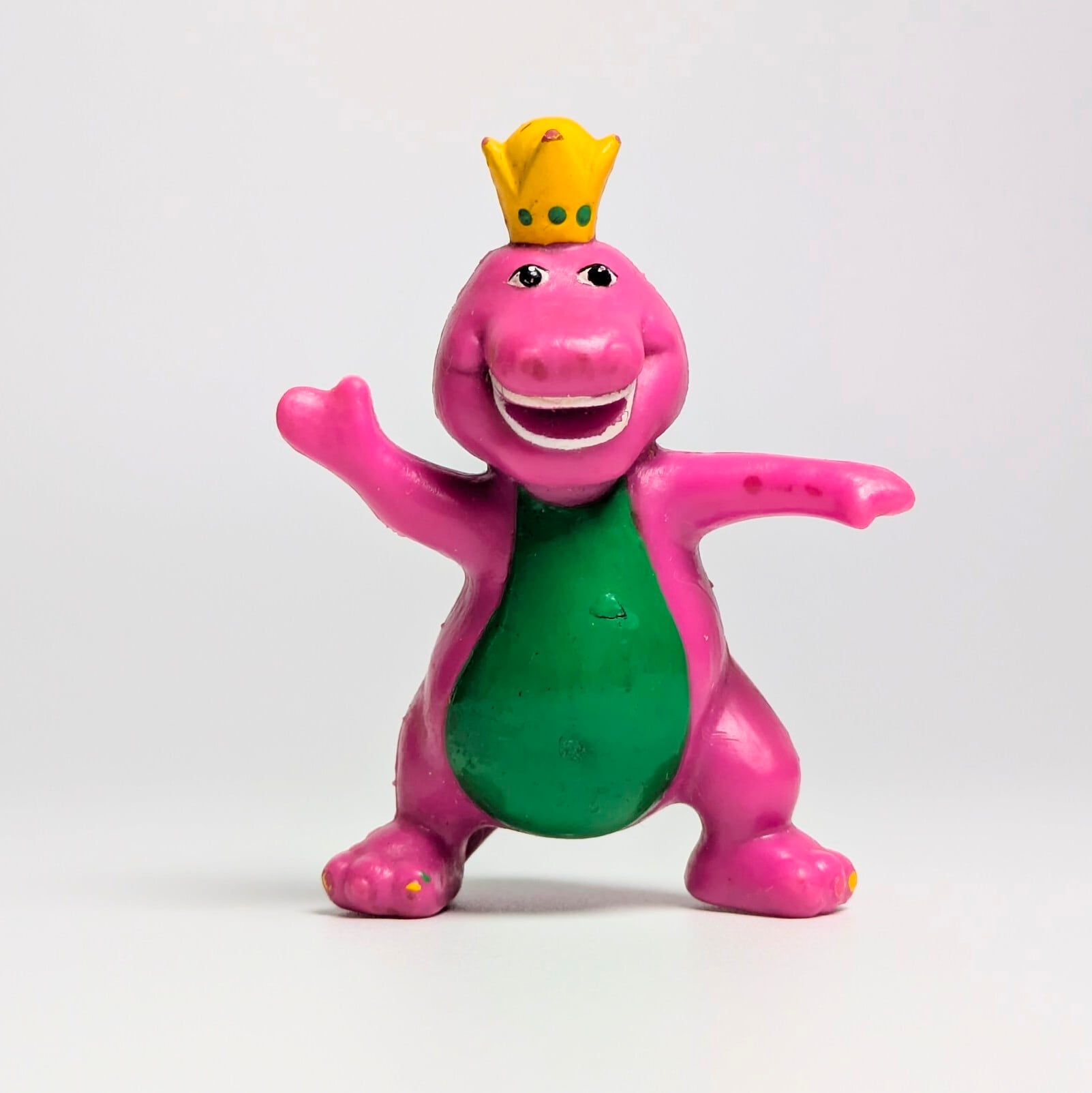 ビンテージ 90s Barney バーニー 卓上 ライト 置物 人形 フィギュア ☆ VINTAGE 90' ☆ 【 Barney & Friends（ バーニー&フレンズ