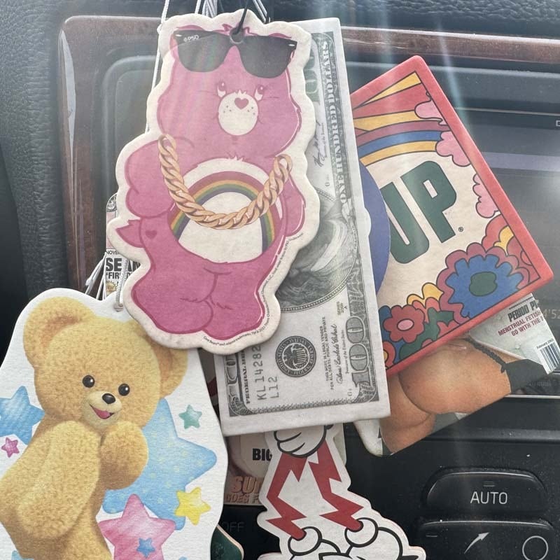 AIR FRESHENER/7UP、7UP/Peter Max/Flower（LEMONの香り）、7UP缶