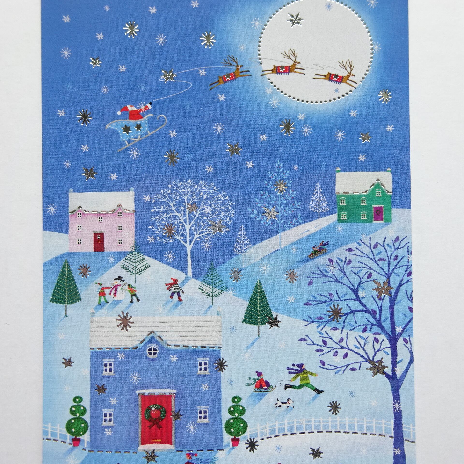 クリスマス ポストカード LAG-TR-195-57 LUKA 雪 | paperstory