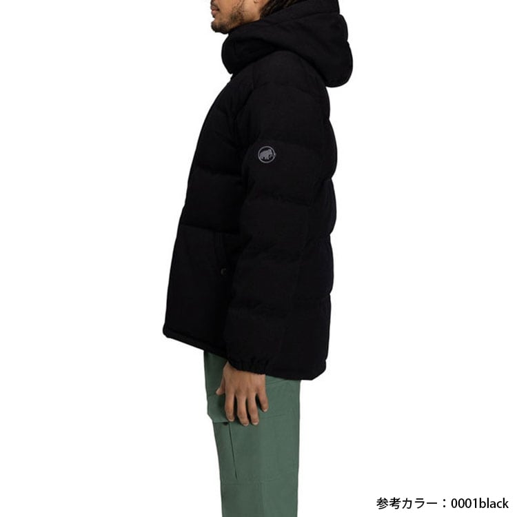 MAMMUT 固い フード付きジャケット 黒