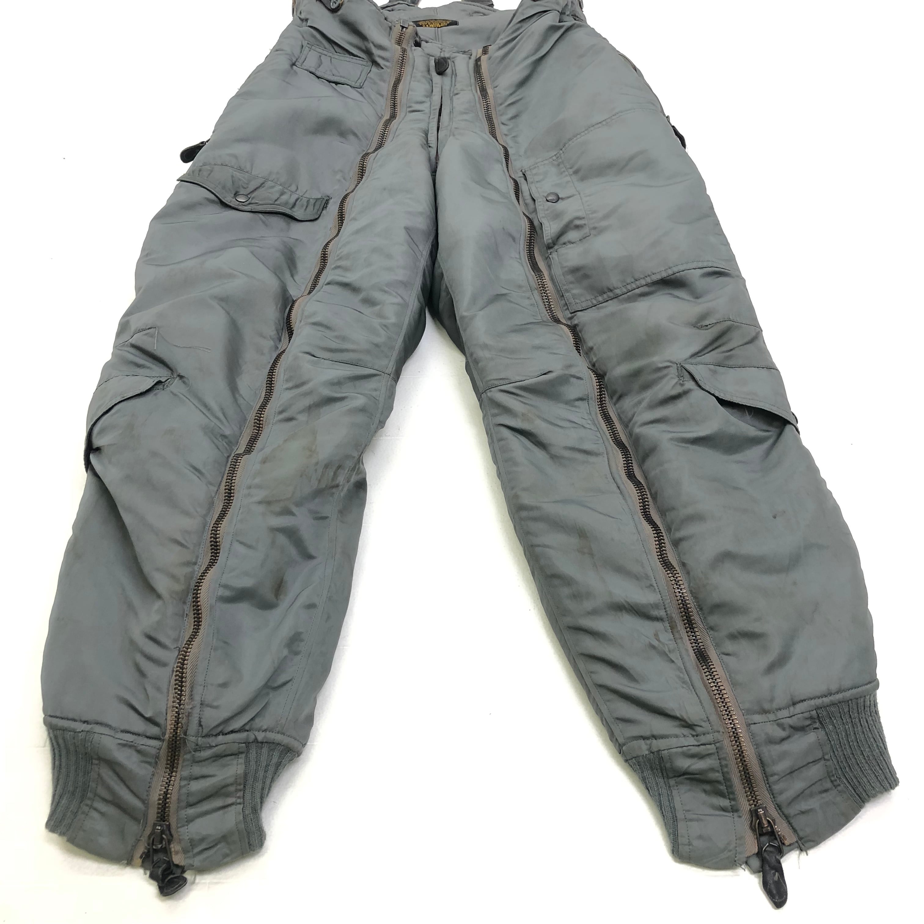 0413 / 1960's USAF D-1B flight pants MIL-T-6283A セージグリーン 