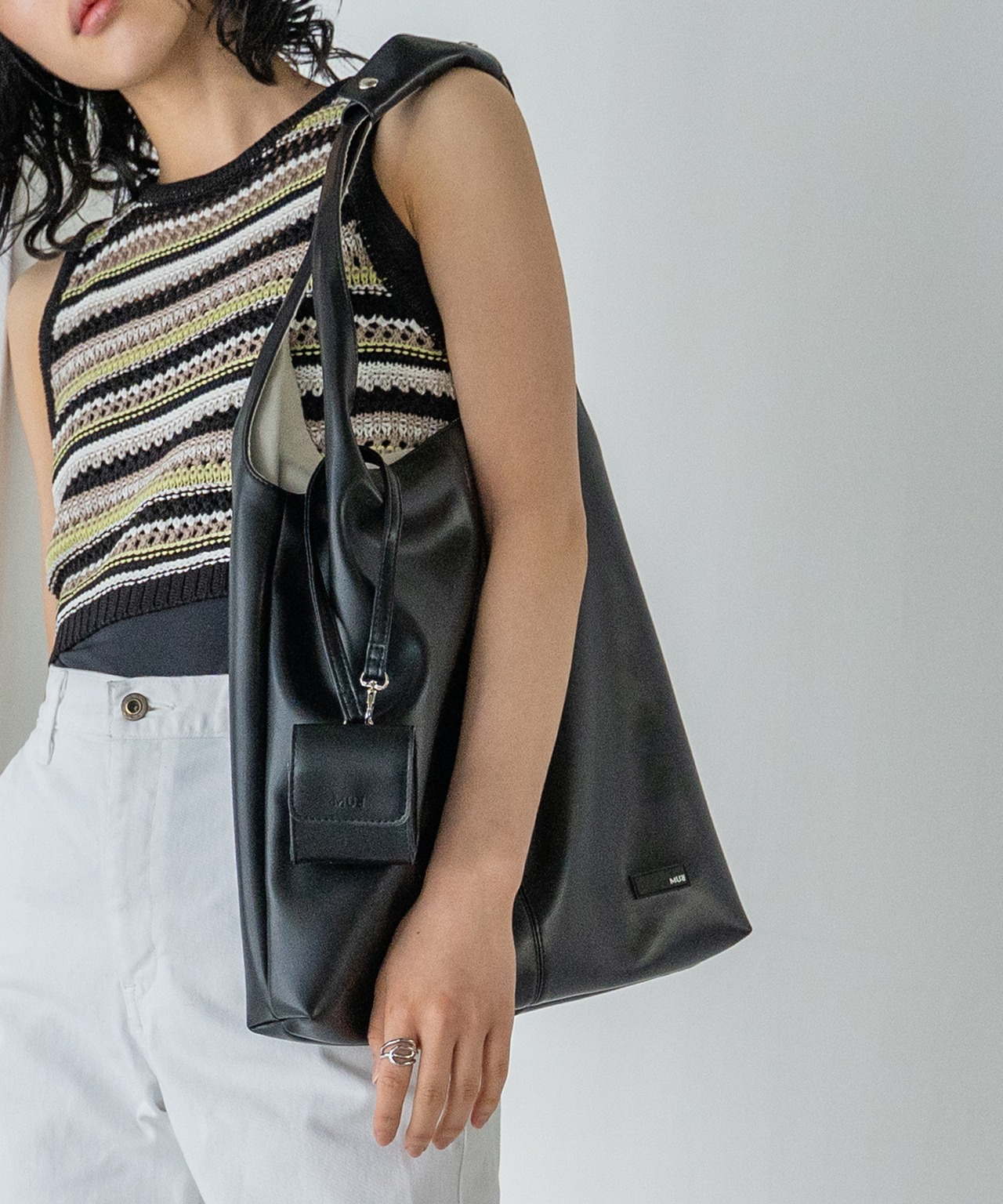 MURUA : ONE HANDLE TOTE BAG MR-B1201