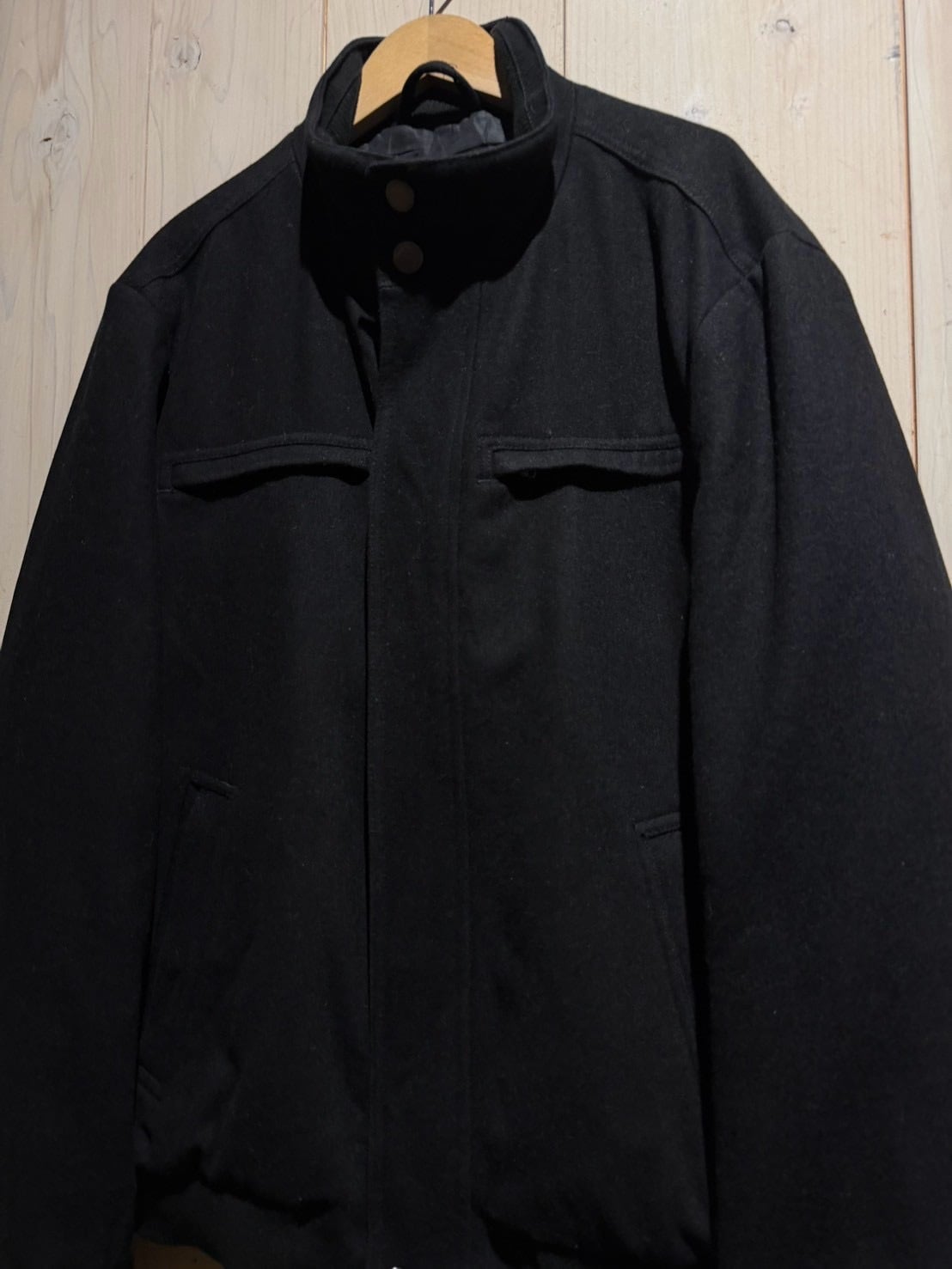 【激レア】90s  × ベンフィカ 中綿ジャケット アーカイブ a.k.a.C.a.k.a vintage】“LONDON FOG” Minimal Design Vintage Wool