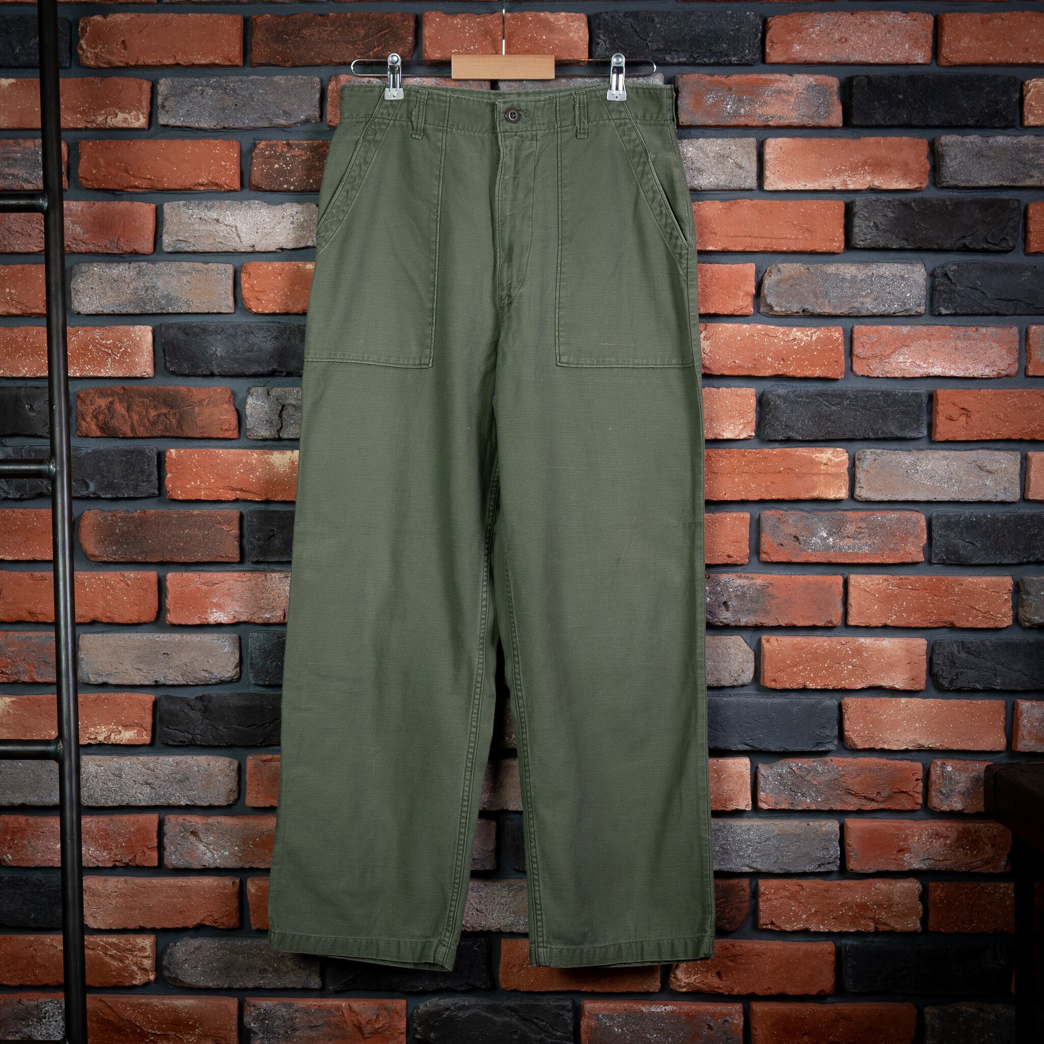 OG-107 ベイカーパンツ コットンサテン ユーティリティパンツ 30×31