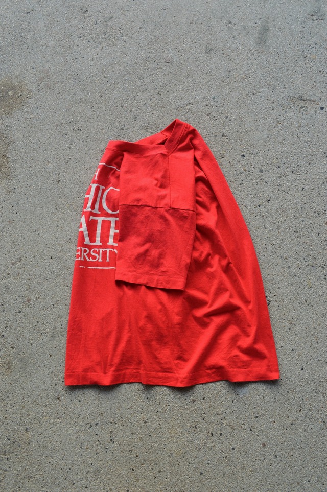 SCREEN STARS 1990's 50/50 Print Old Tee Made in USA OHIO STATE UNIVERSITY スクリーンスターズ 90 シングルステッチ