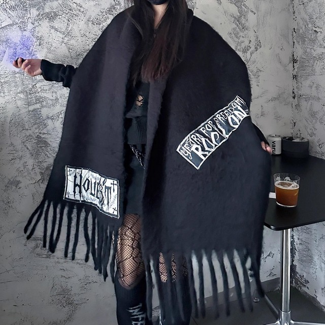 ロング パッチ スカーフ　20527　