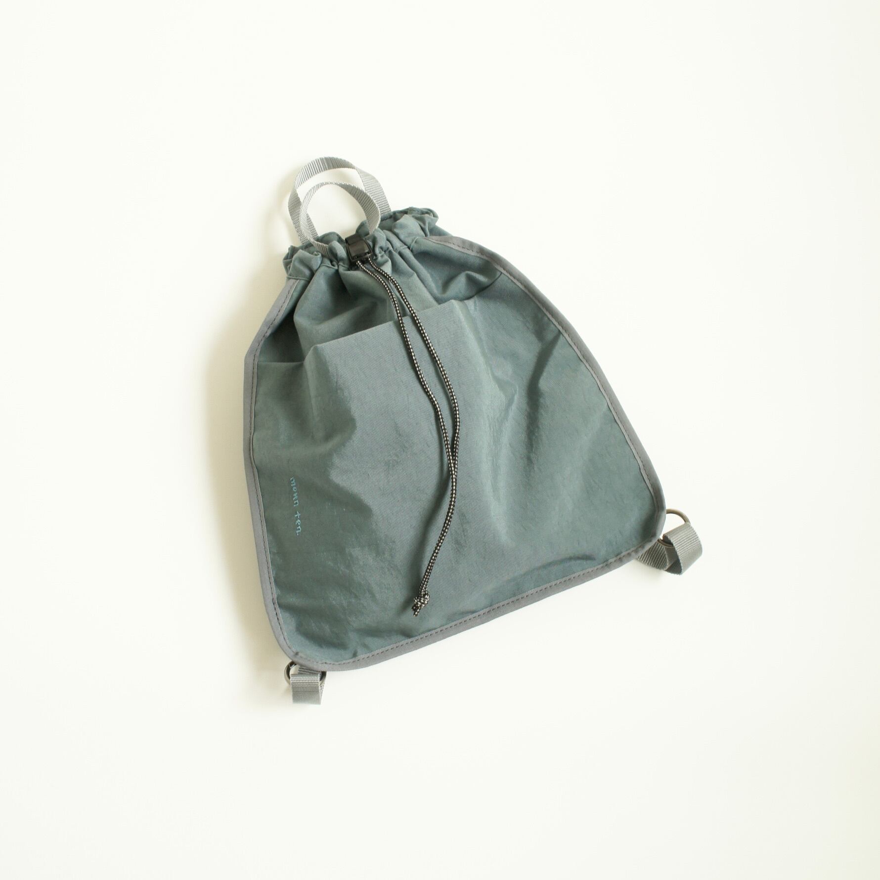【 BABY 】〈 MOUN TEN. 25AW 〉nylon ox baby knapsack "バッグ" / steel blue