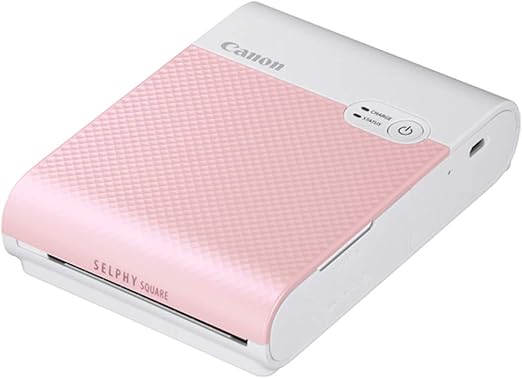 Canon スマートフォン用プリンター SELPHY SQUARE QX10 ピンク(高耐久