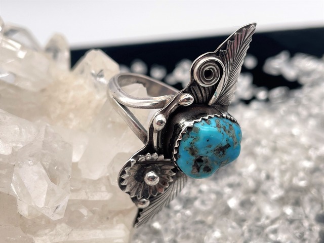 シルバーリング925（トルコ石）