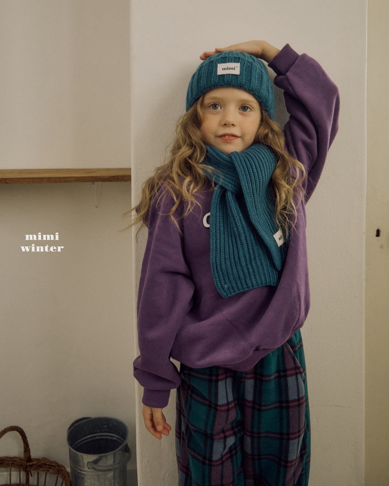 BYMIMI［取寄］beanie set (beanie+muffler) 26winter