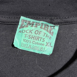 vintage 1990’s BLUE euro boot long sleeves tee