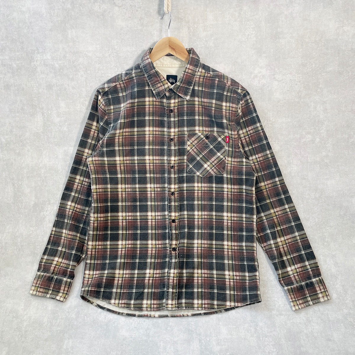 STUSSY】チェックネルシャツ | オンライン古着屋STRIX