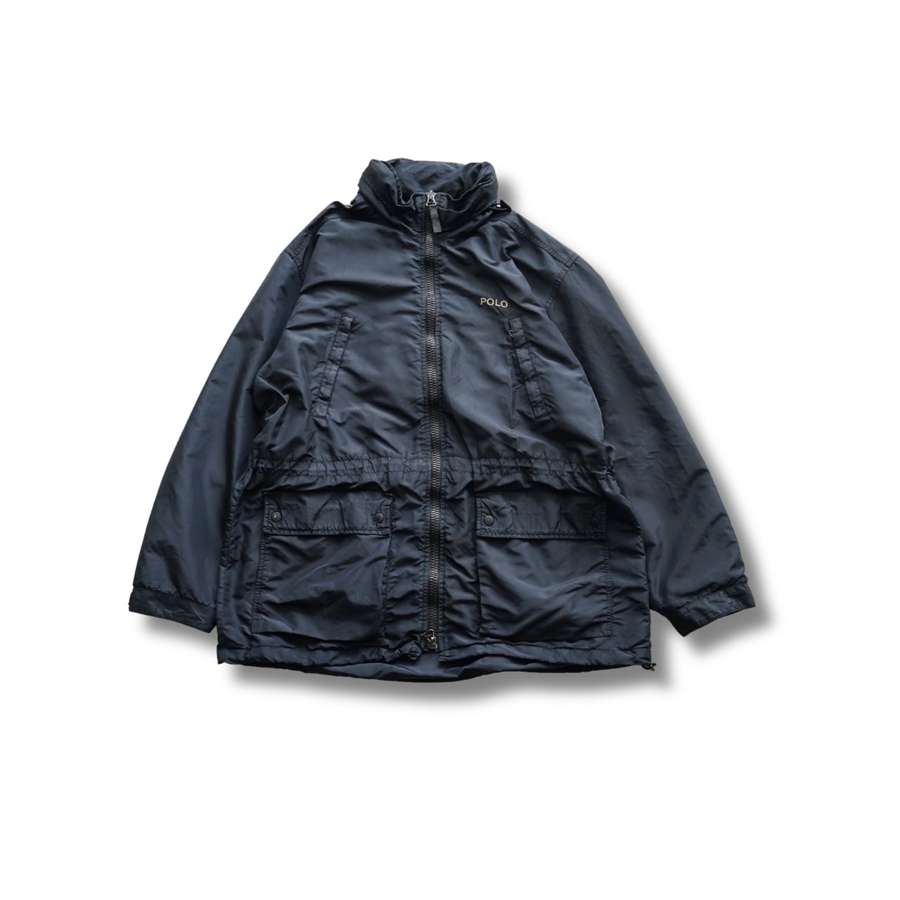 Polo by Ralph Lauren ポロバイラルフローレン ナイロンジャケット 90s 表記XL(実寸XL相当)|NA674
