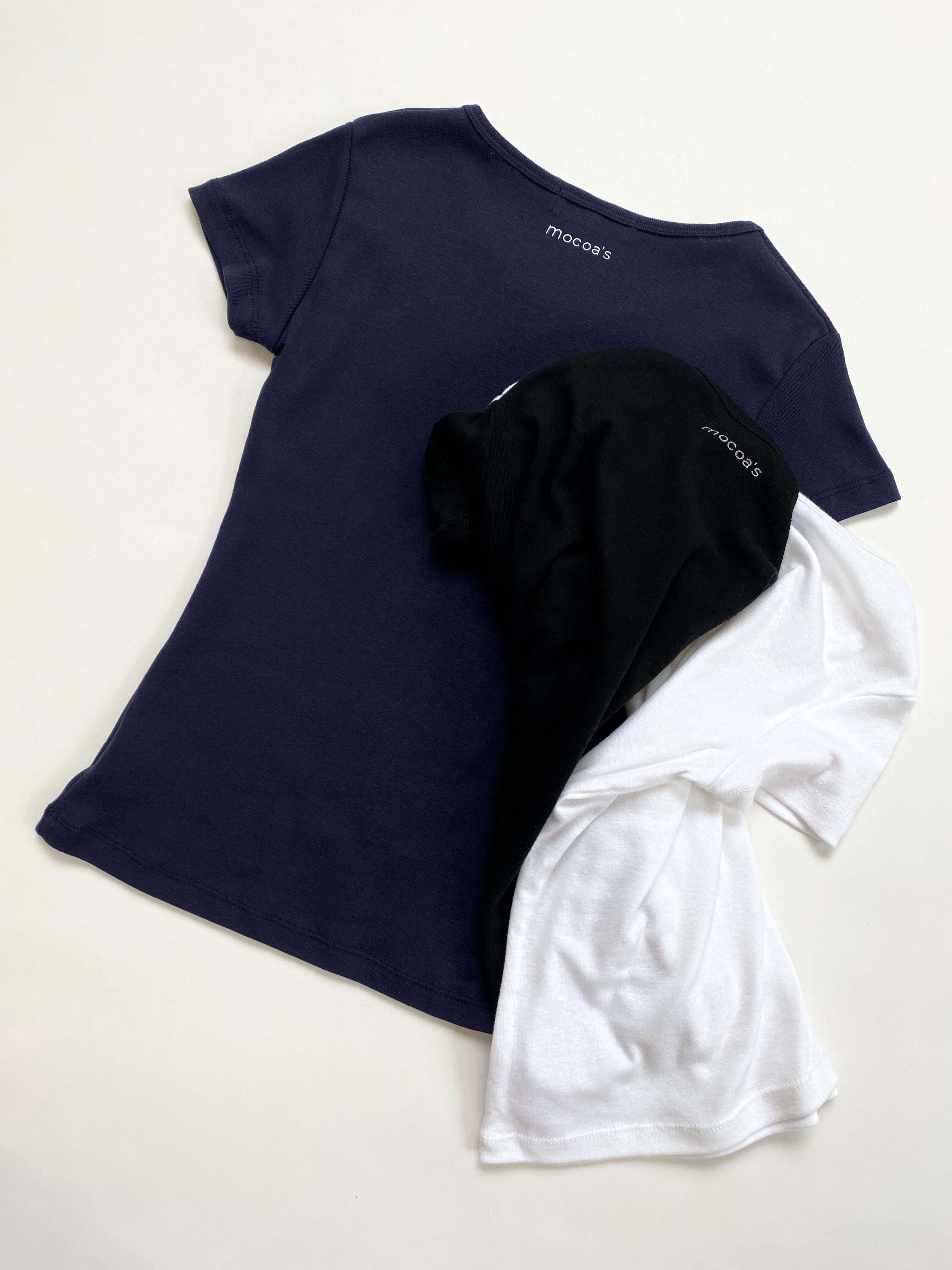 モコアズ❤︎M.mocoasTシャツ MONSIEUR NICOLE（ムッシュニコル） シャツ 「ex/tra」TEXTA デジタル
