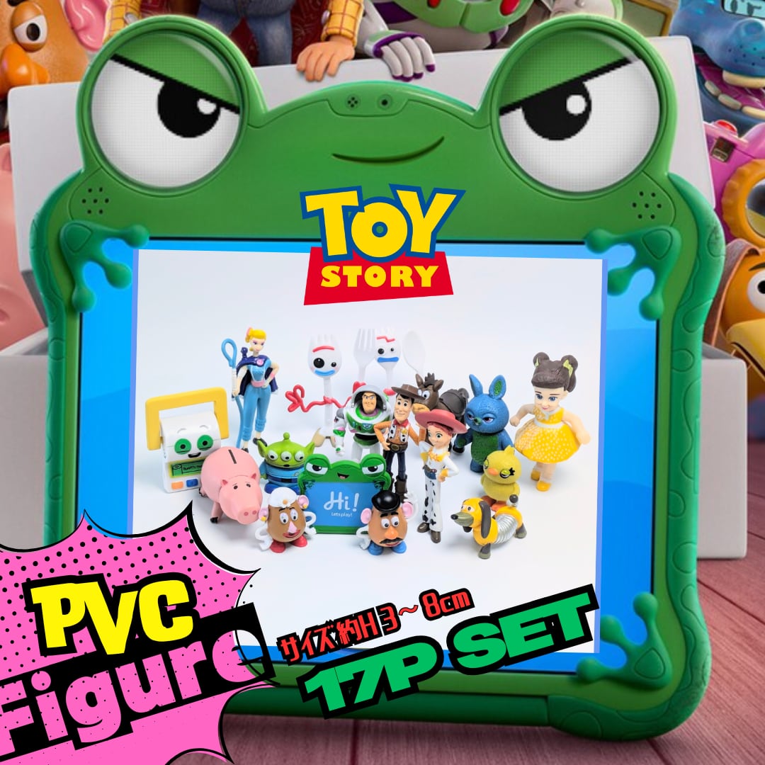 【 TOY STORY 5（ トイストーリー5 ）】PVC ミニフィギュア 17Pセット〚アメリカン雑貨 アメトイ〛