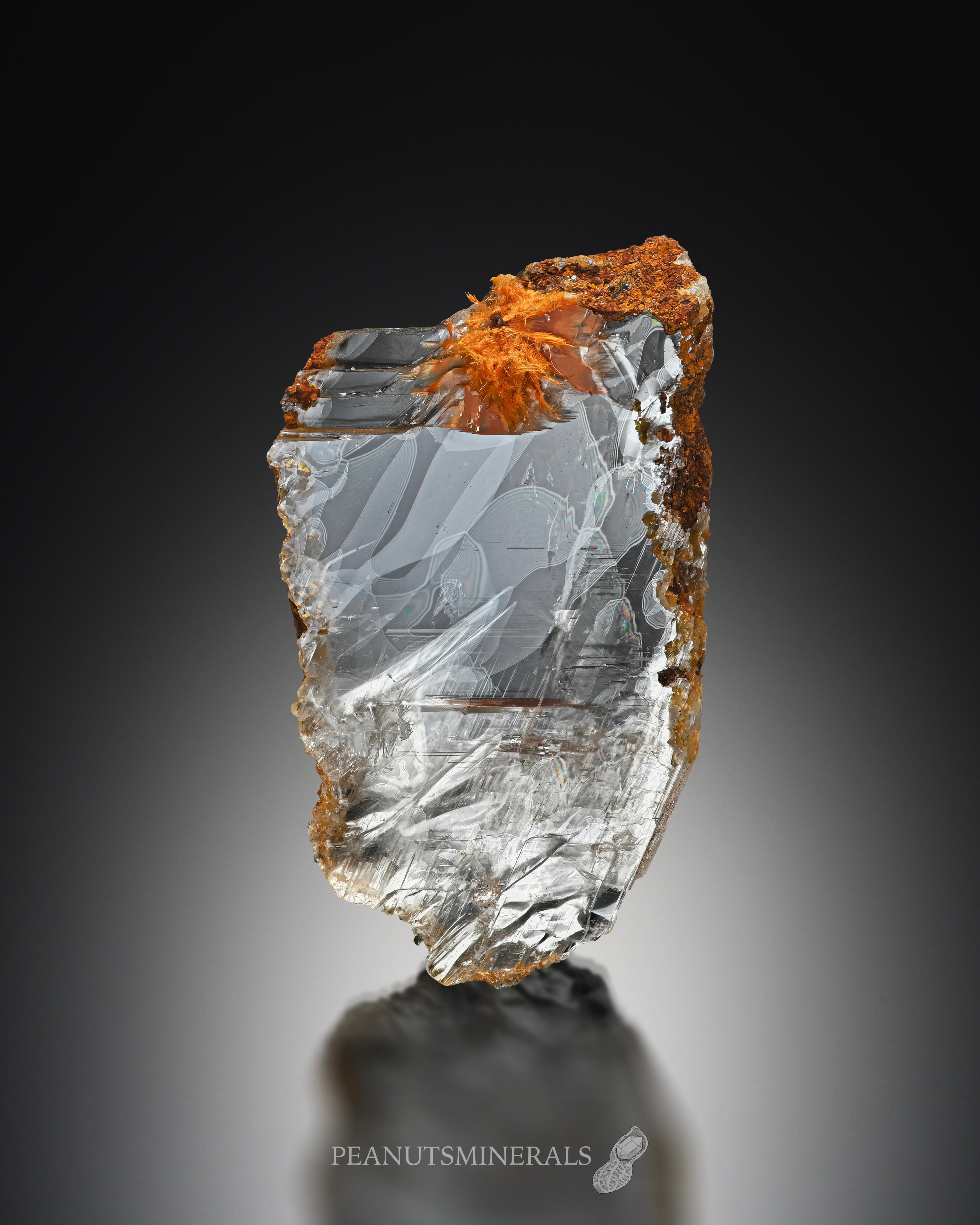 ブロシャンタイト / ジプサム【Brochantite in Gypsum】ペルー産