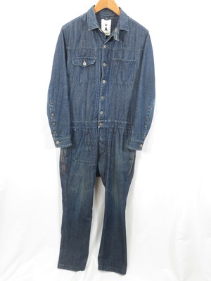 A デニム オールインワン つなぎ size3/エイス 1204