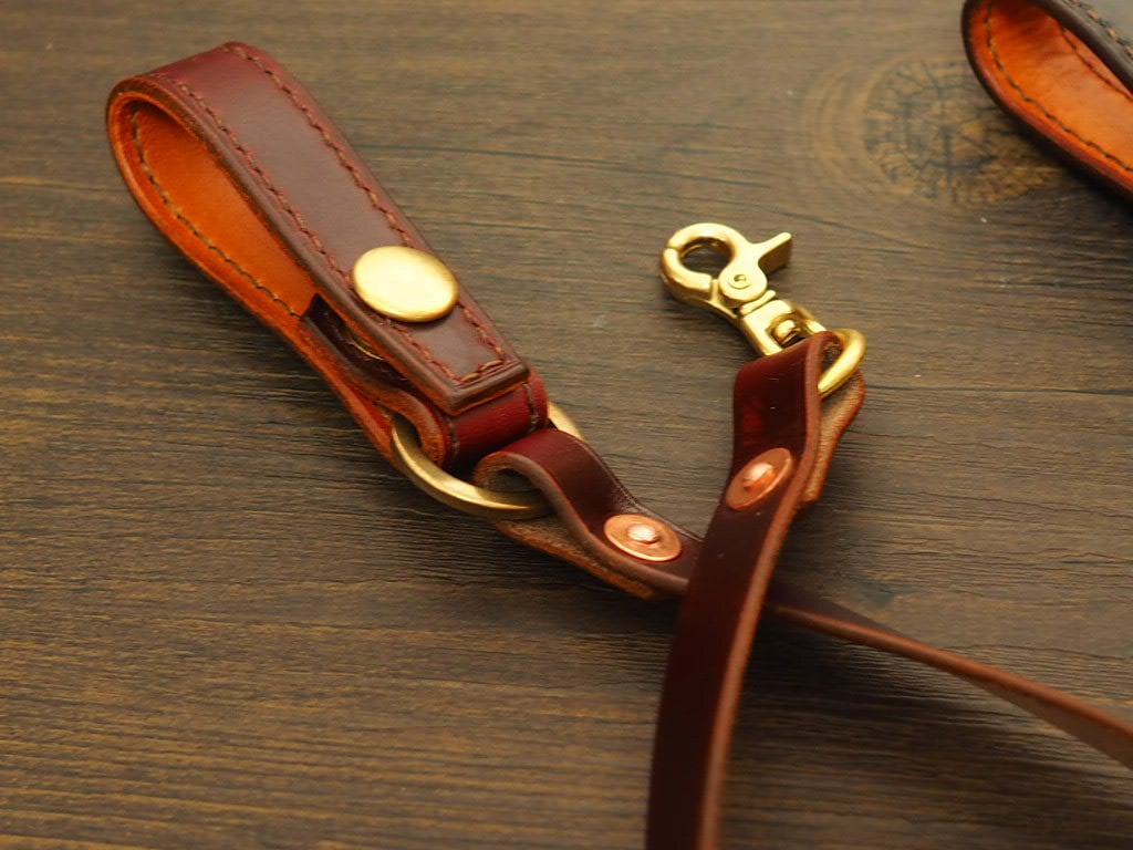 HORWEEN社クロムエクセル】Leatherベルトループ&ウォレットコード