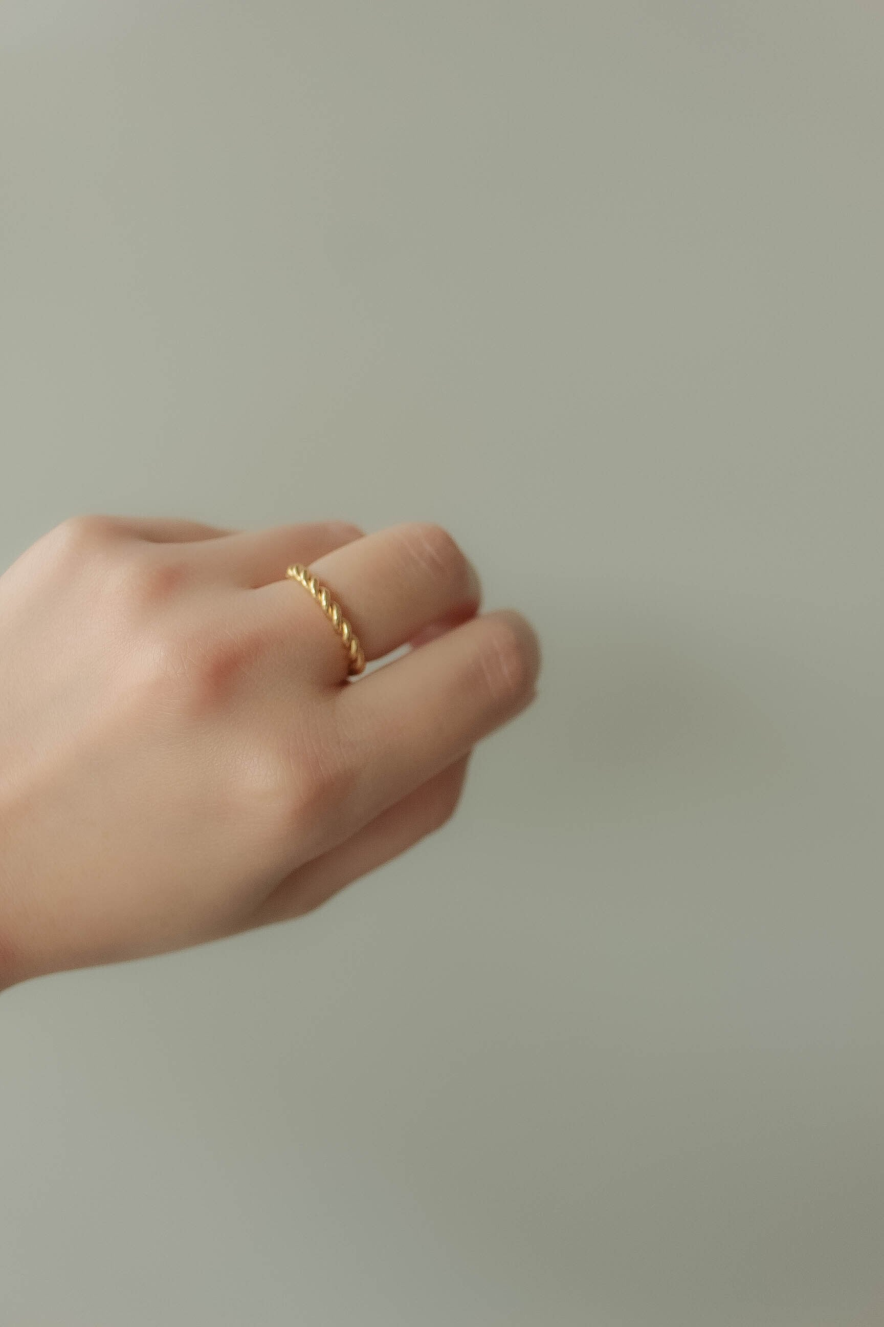Rope Ring | ebine(エビネ)|金属アレルギー対応アクセサリー