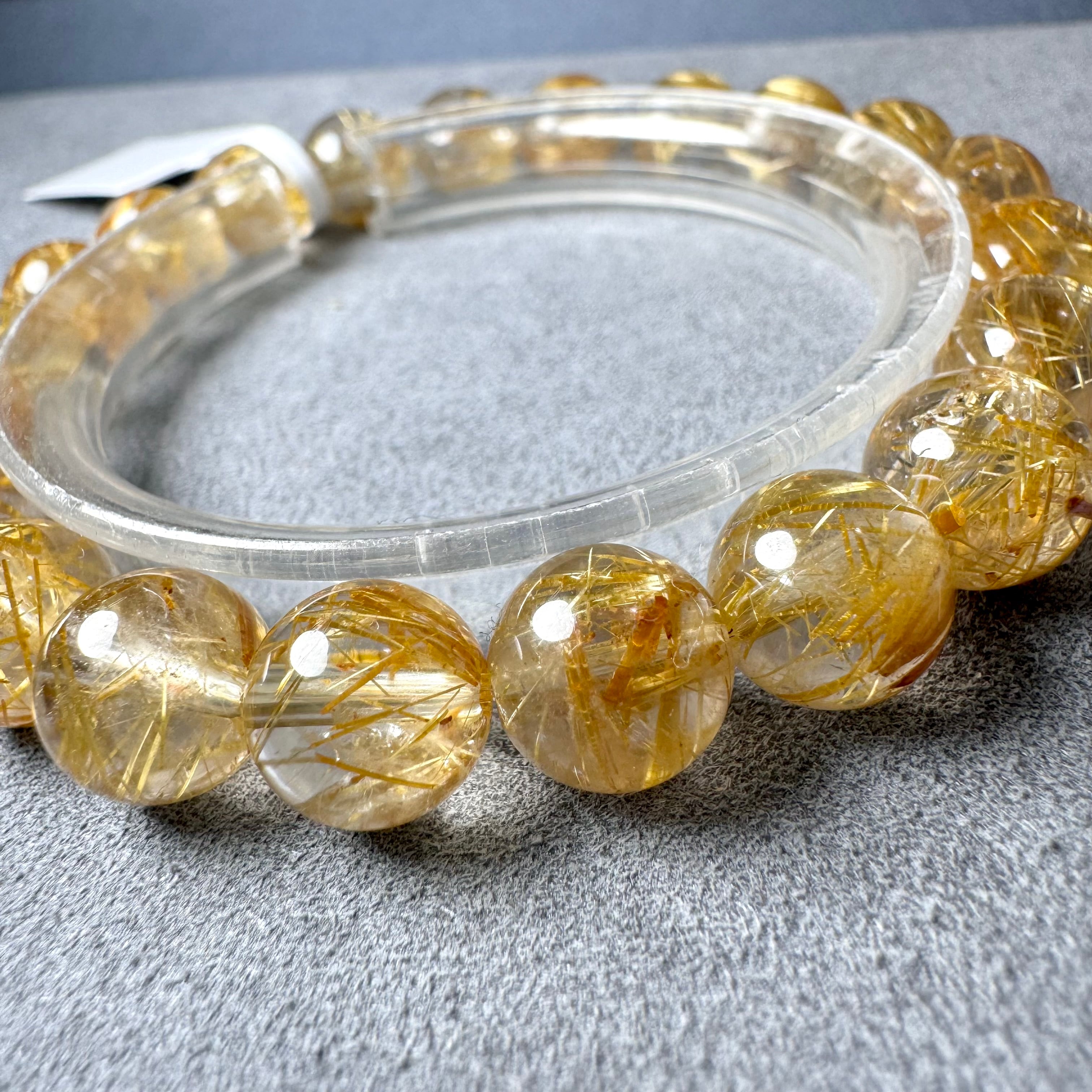 KwgU7j26]式神入りタイチンルチル最強の金運・幸運・守護石　超極品 K様専用wgU7j26]式神入りタイチンルチル最強の金運・幸運・守護