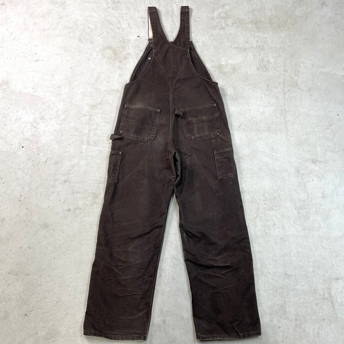 Carhartt カーハート ダック地 ダブルニー オーバーオール メンズW35