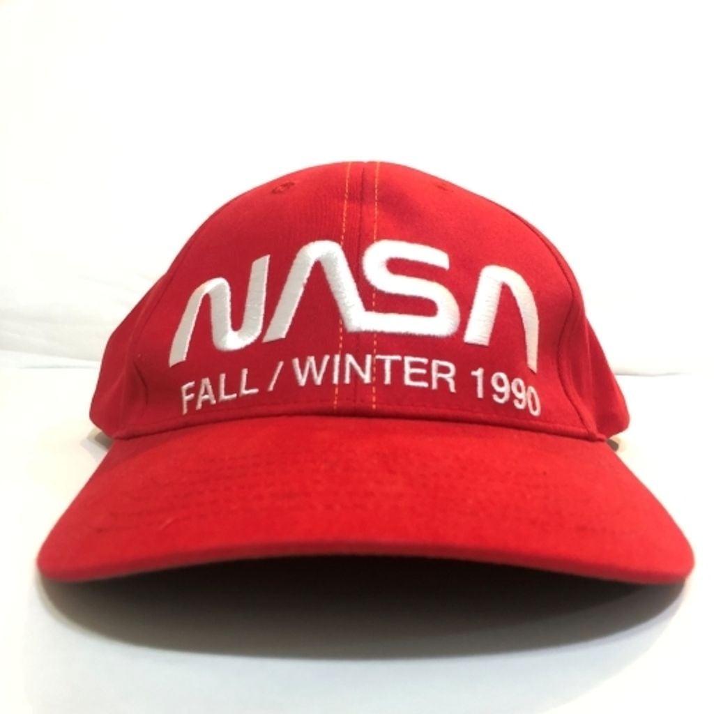 HERON PRESTON ヘロンプレストン NASA レッドキャップ HERON PRESTON ヘロンプレストン NASAキャップ O/S レッド【代官山k05