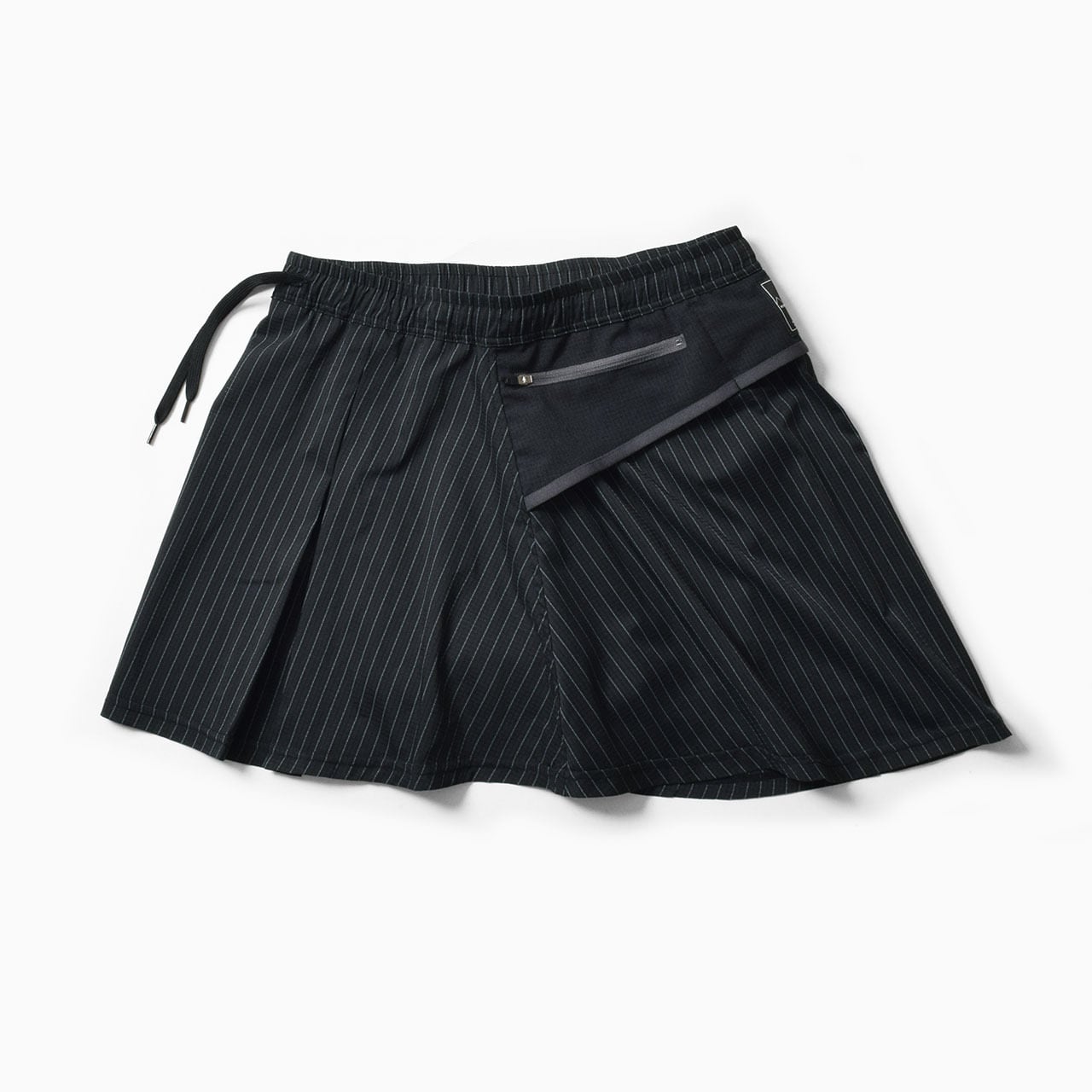 MMA（マウンテンマーシャルアーツ） Front Pleats Run Skirt (Black