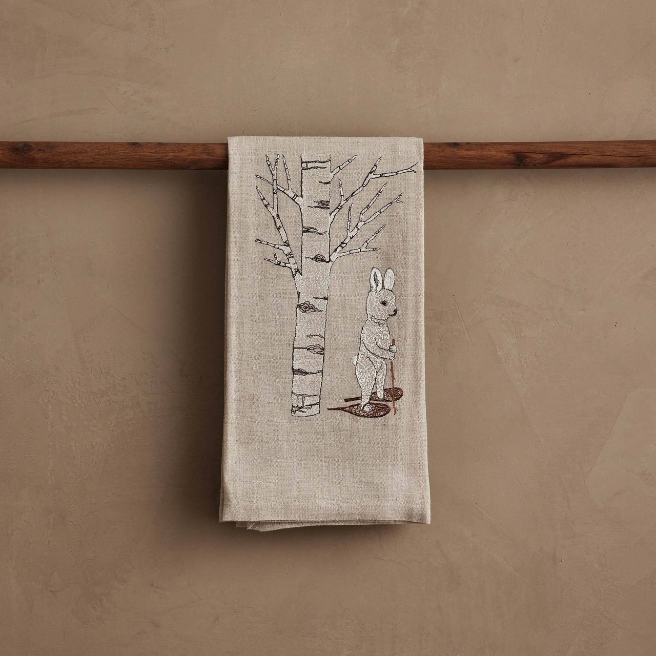Coral&Tusk ティータオル Snowshoe Hare