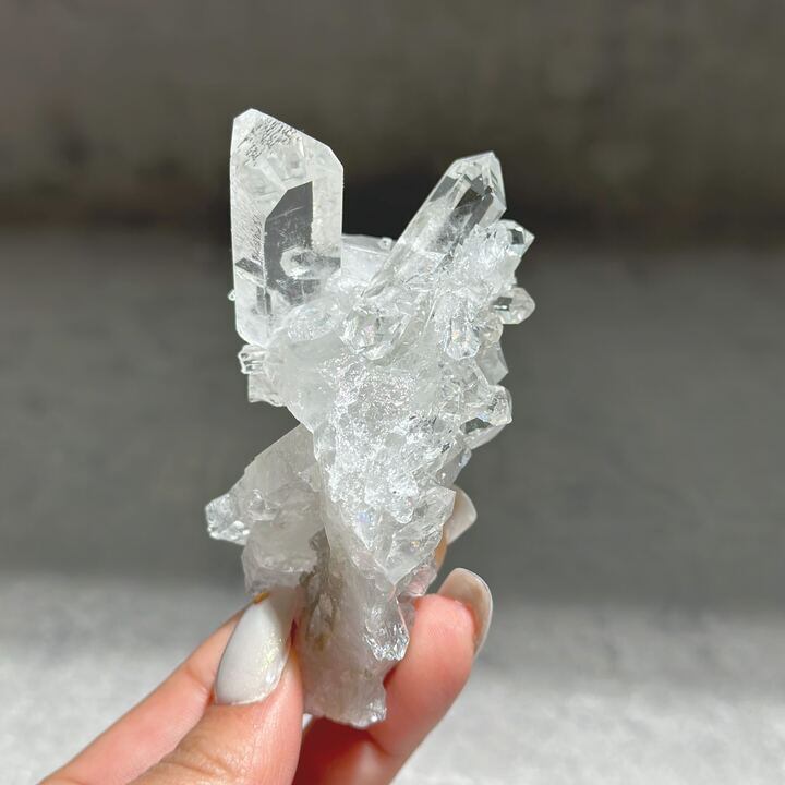 ゼッカ産水晶クリアクォーツ クラスター36◇ Clear Quartz From Zeca