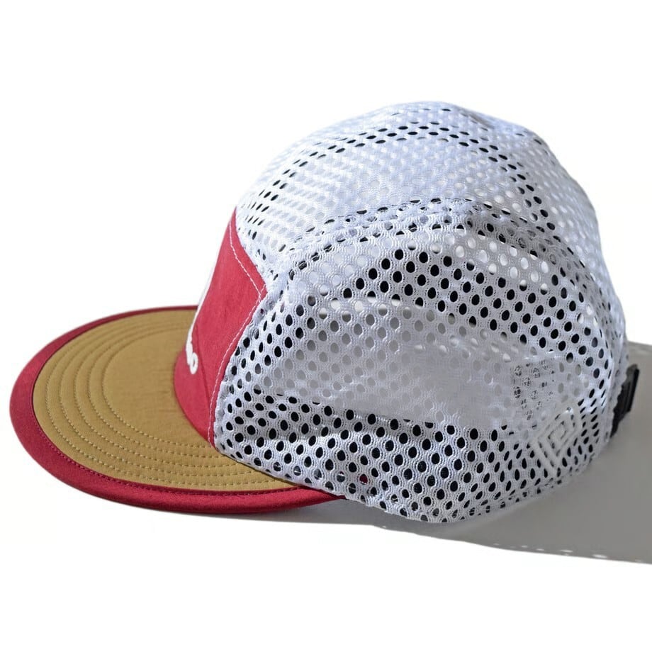 ELDORESO / Emblem Mesh Cap(Burgundy) | 道がまっすぐ