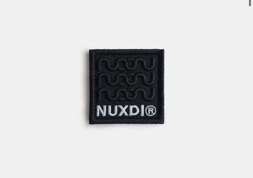 NUXDI NU LOGO VELCRO PATCH SQUARE