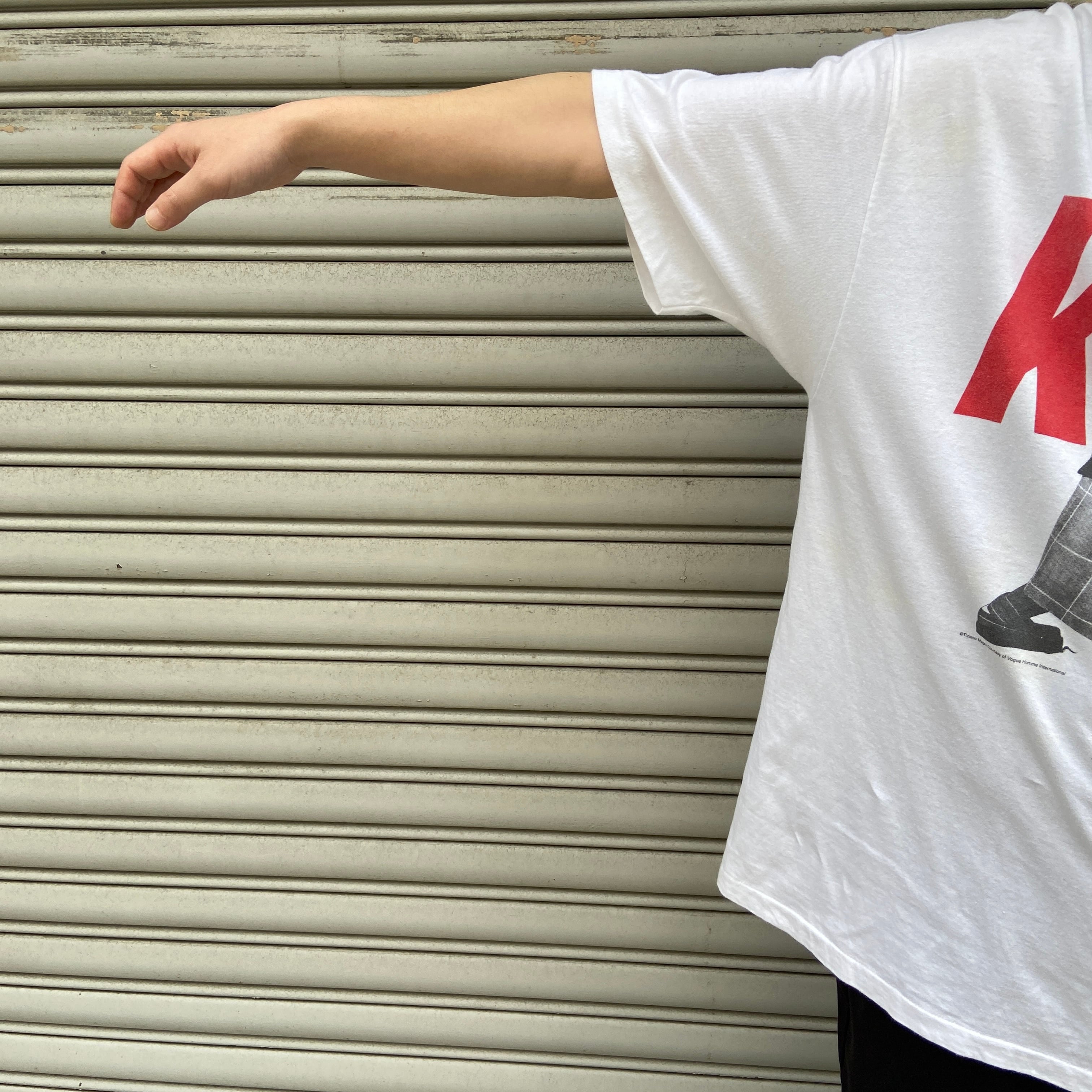90s VOGUE×KD LANG フォトプリントTシャツ ヘインズ XL | 古着屋 Uan