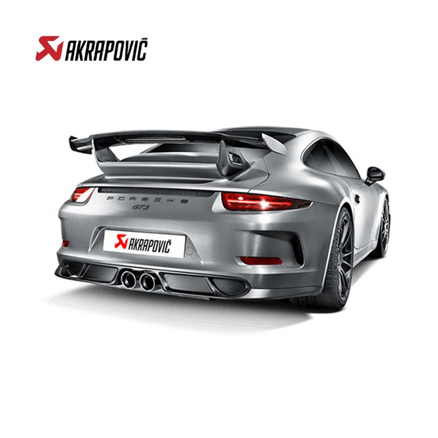 AKRAPOVIC PORSCHE / ポルシェ 911 GT3 (991) 2014- Link Pipe Set (Titanium)