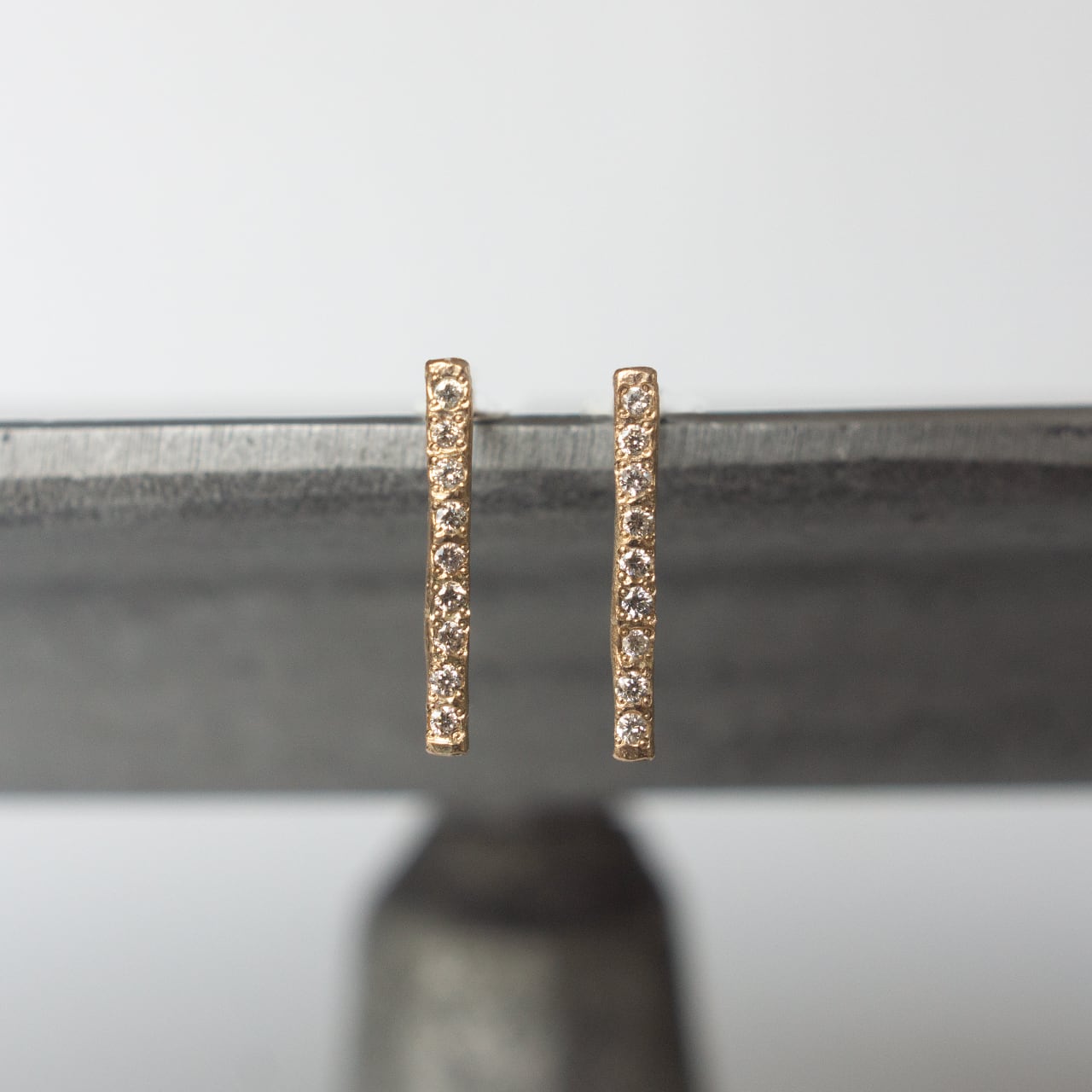 Rock Bar ピアス L K10（片耳） | Kumiko Taya jewelry