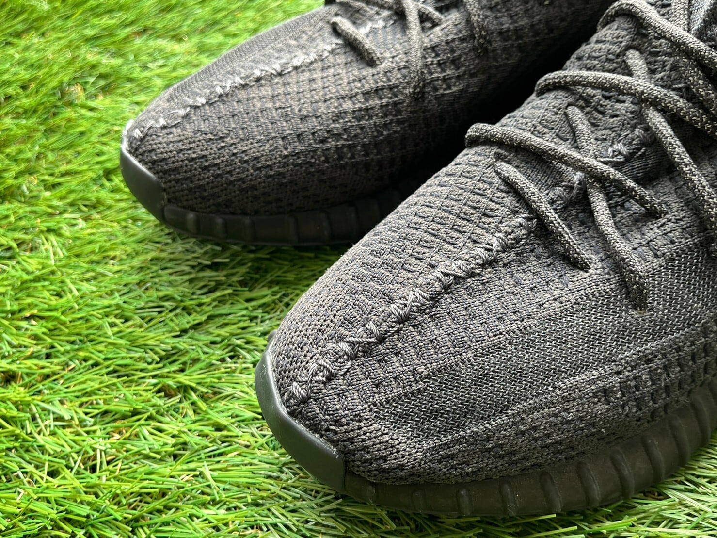 adidas YEEZY BOOST 350 V2 BLACK STATIC FU9006 28.5cm 02150 | BRAND  