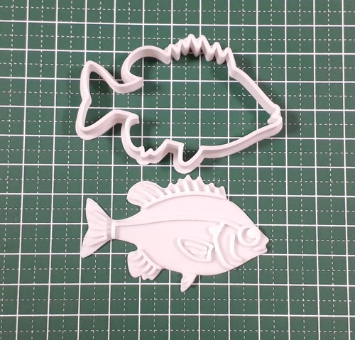 クッキー型 ブルーギル