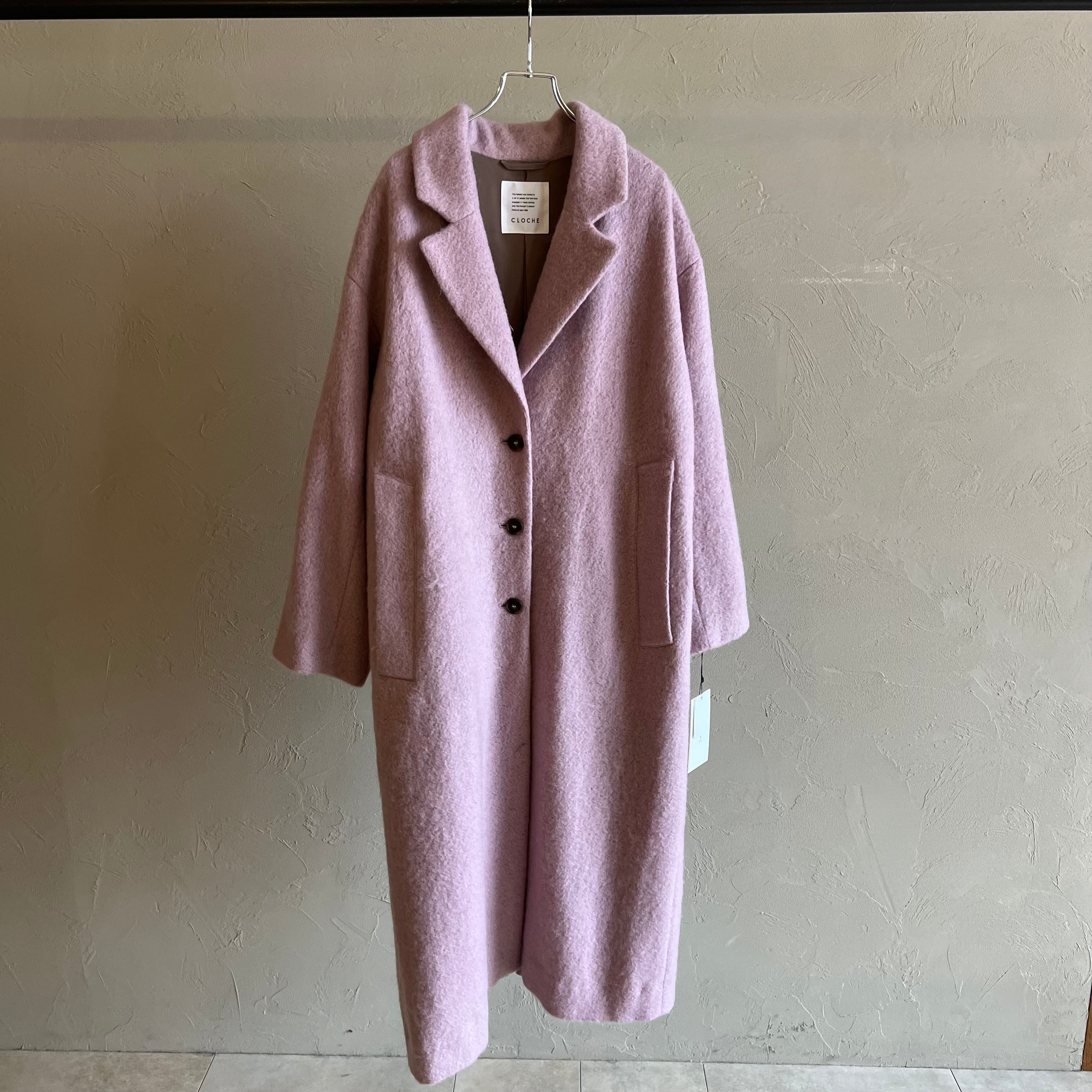 LASTSALE2/1(日)まで 》【 CLOCHE 】シャギーロングコート | valance